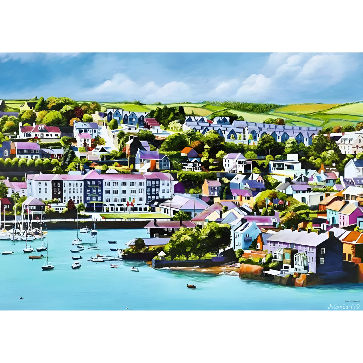 1000pc Kinsale Harbour Ireland Puzzle