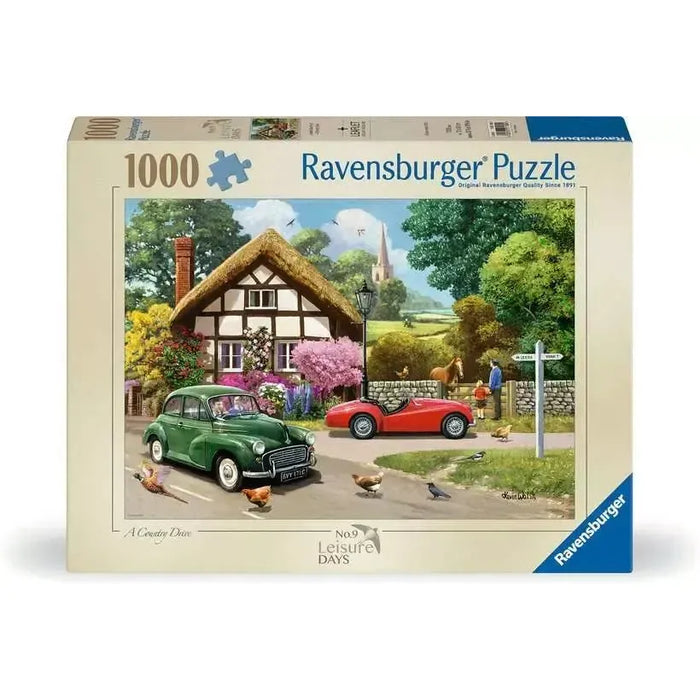 1000pc Leisure Days No.9 A Country Drive Puzzle