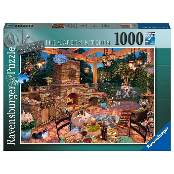1000pc My Haven No 10 The Garden Kitchen Puzzle
