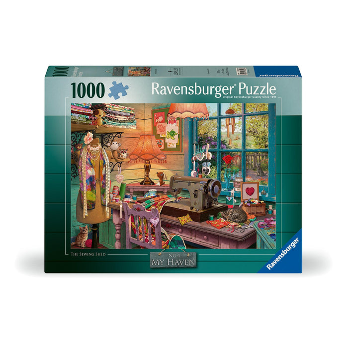 1000pc My Haven No 2 the Sewing Shed Puzzle