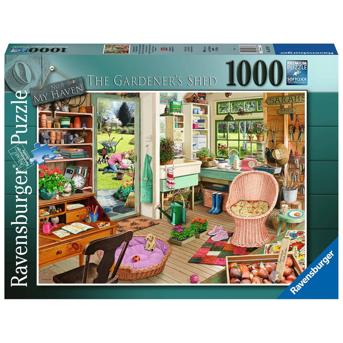 1000pc My Haven No 8 the Gardeners Shed Puzzle