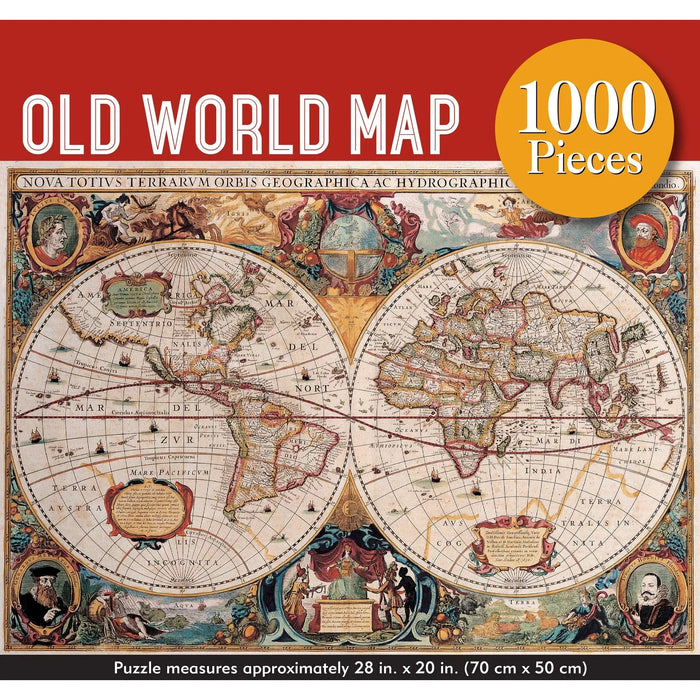 1000pc Old World Map Puzzle