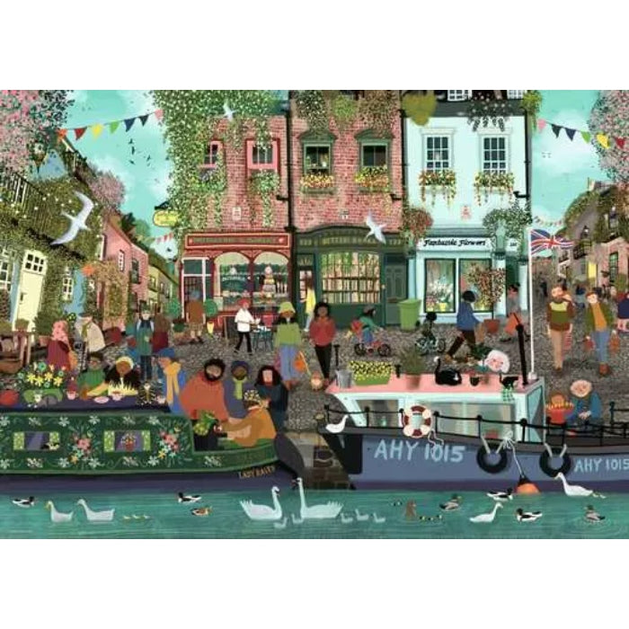 image2_1000pc Riverside Town Puzzle