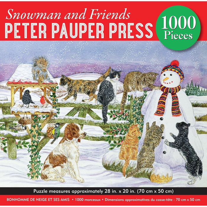 1000pc Snowman & Friends Puzzle