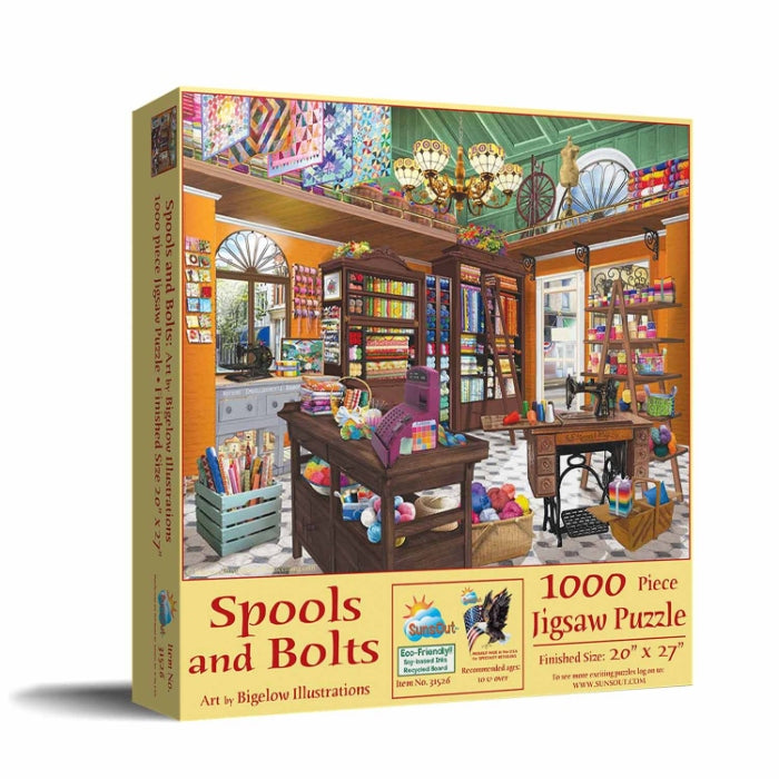 1000pc Spools & Bolts Puzzle