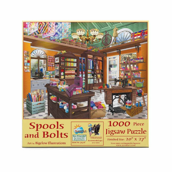 1000pc Spools & Bolts Puzzle