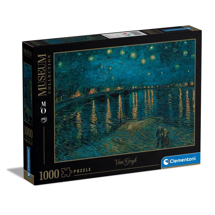 1000pc Starry Night Rhone Van Gogh Puzzle