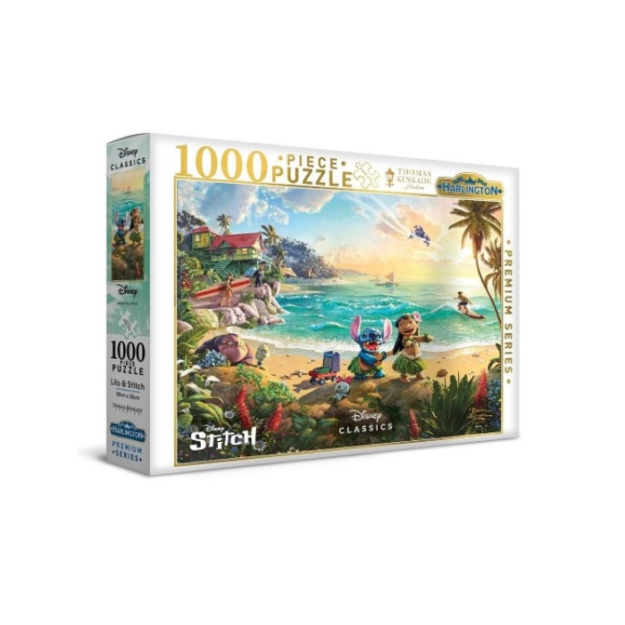 1000pc Thomas Kinkade Lilo & Stitch Puzzle