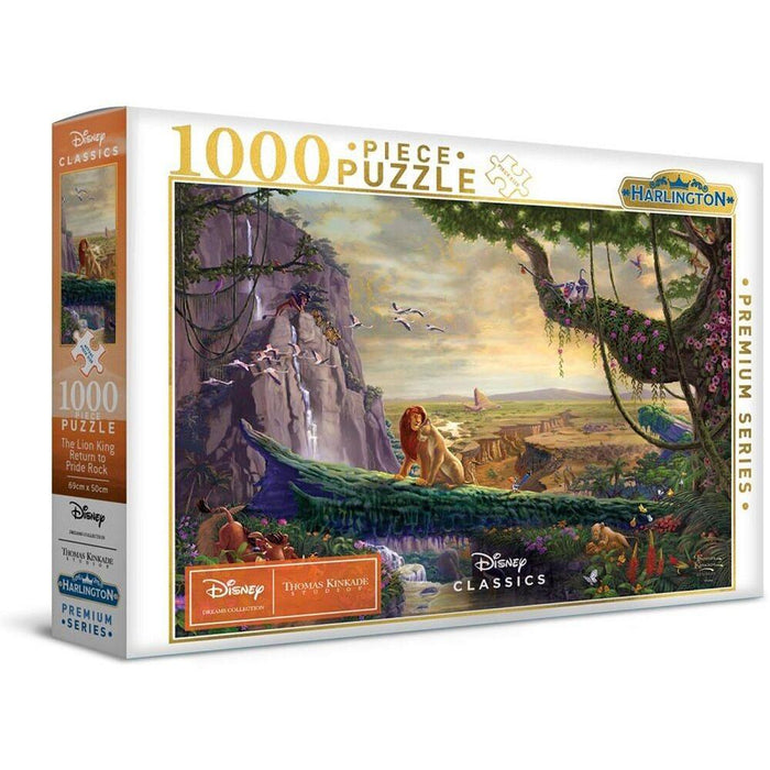 1000pc Thomas Kinkade Return To Pride Rock Puzzle