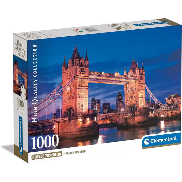 1000pc Tower Bridge At Night Puzzle