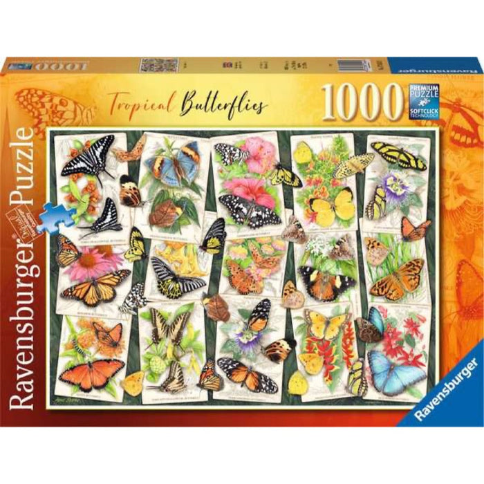 1000pc Tropical Butterflies Puzzle