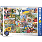 1000pc Ukraine Globetrotter Puzzle