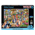 1000pc Wasgij? Mystery 28 Feline Frenzy Puzzle
