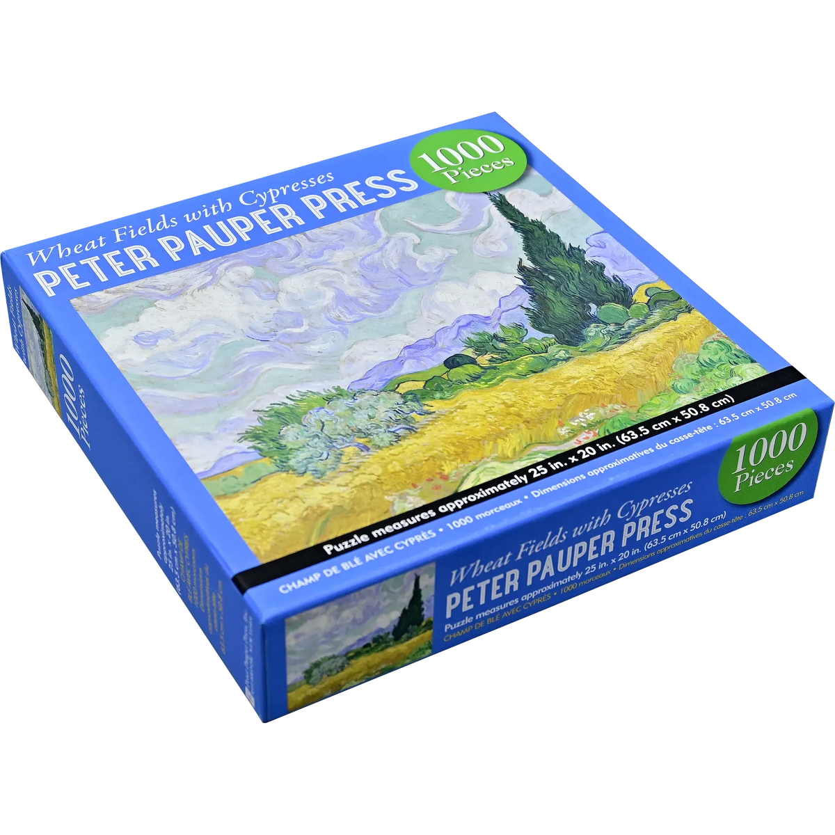 1000pc Wheat Fields with Cypres Puzzle