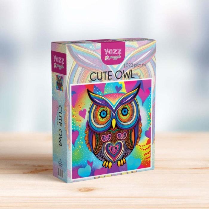 1023pc Cute Owl Jigsaw Puzzle