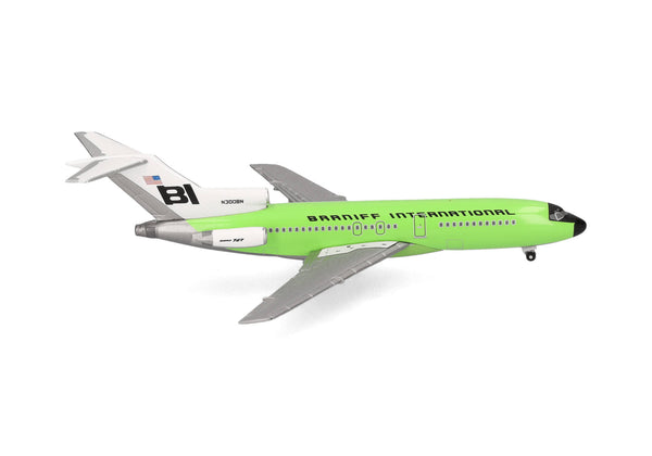 1/500 Braniff International Boeing 727-100 Solid Lime Green N300BN