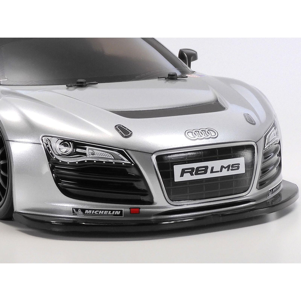 image4_1/10 Audi R8 LMS 2008 (TT-01) - Limited Edition Silver Painted Body RC