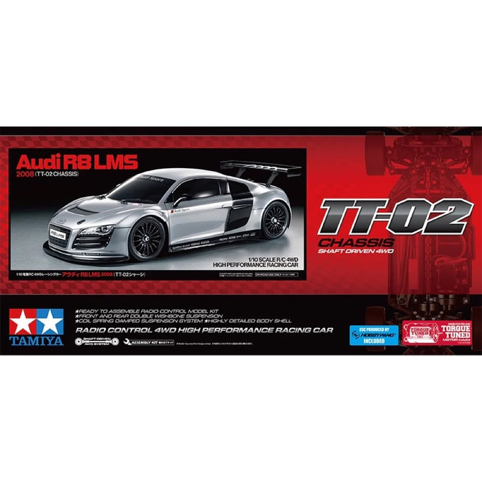 1/10 R8 LMS 2008 TT-02
