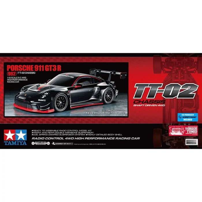 1/10 RC 911 GT3 R (992) (TT-02)
