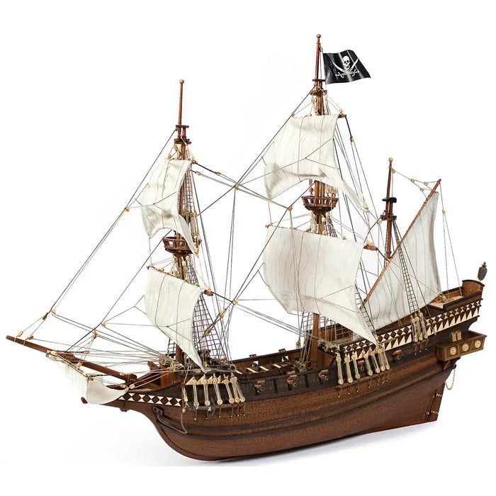 1/100 Buccaneer Wooden Model Ship Kit
