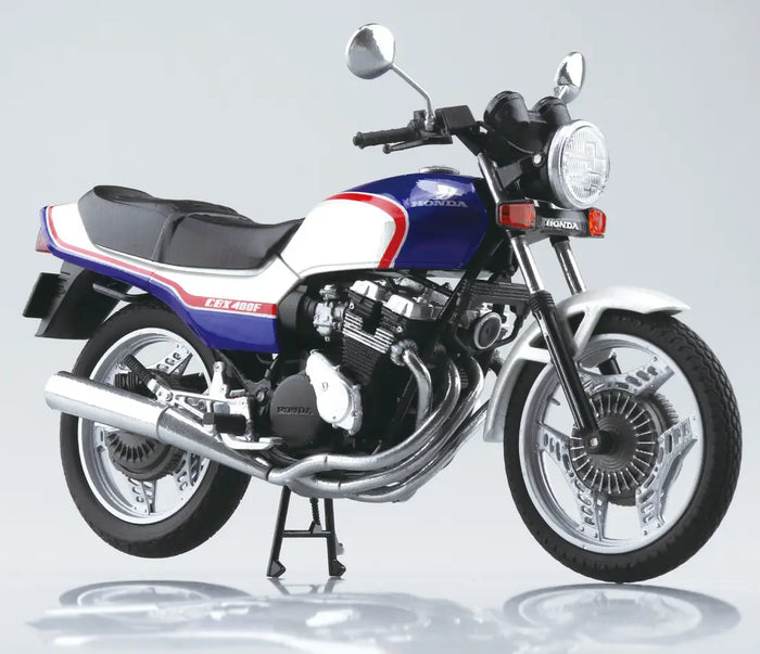 1/12 Diecast HONDA CBX400F Pearl/Candy Blue