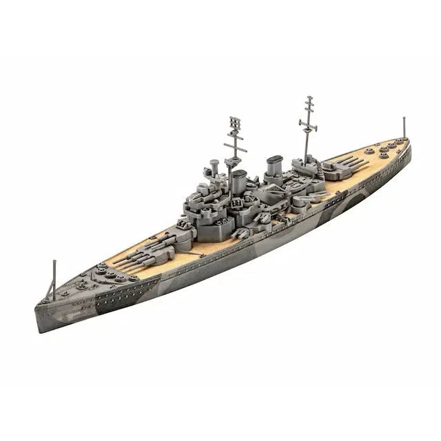 1/1200 Model Set Battleship HMS Duke of York
