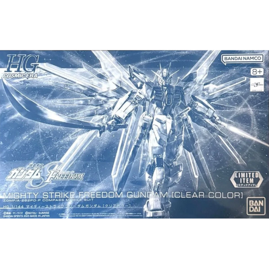 [LIMITED] HG 1/144 Mighty Strike Freedom Gundam [Clear Color]