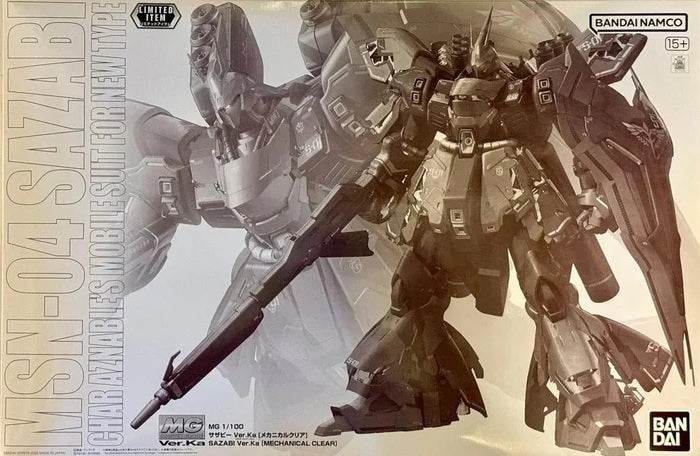 MG 1/100 Sazabi Ver. Ka (Mechanical Clear)