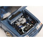 1/18 Detroit Speed Inc 1989 Ford Mustang 5.0 LX Medium Shadow Blue with Custom 7-Spoke Wheels