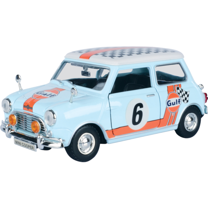 IMAGE2_1/18 Gulf Livery Morris Mini Cooper