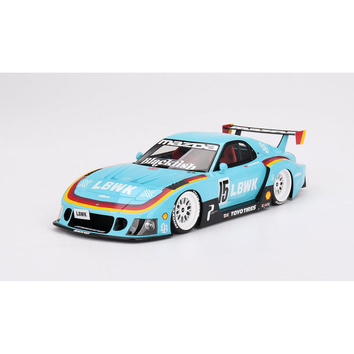 1/18 Mazda RX-7 LB-Super Silhouette RHD #15 James Pearman Liberty Walk Europe