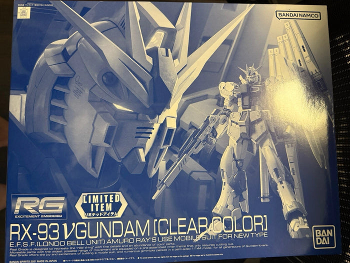 RG 1/144 Nu Gundam [Clear Color]