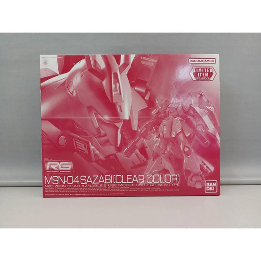 [G-BASE LIMITED] RG 1/144 SAZABI [CLEAR COLOR]