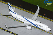 1/200 El Al Israel B737-800W 4X-EKK (Upgradedd Stand)