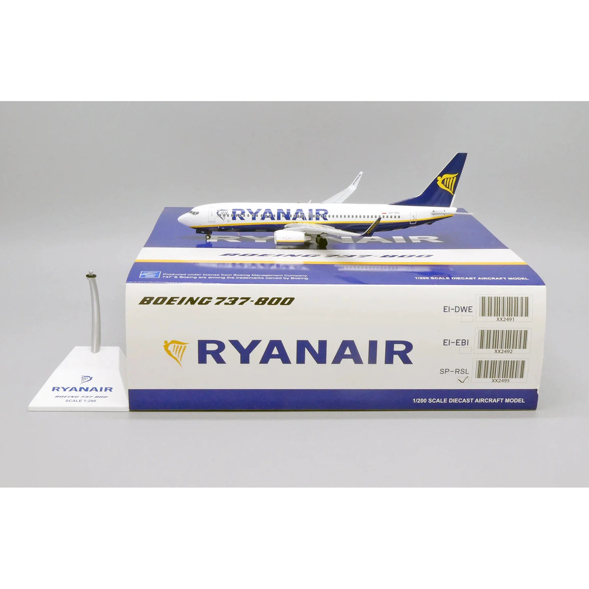 1/200 Ryanair Sun B737-800 SP-RSL