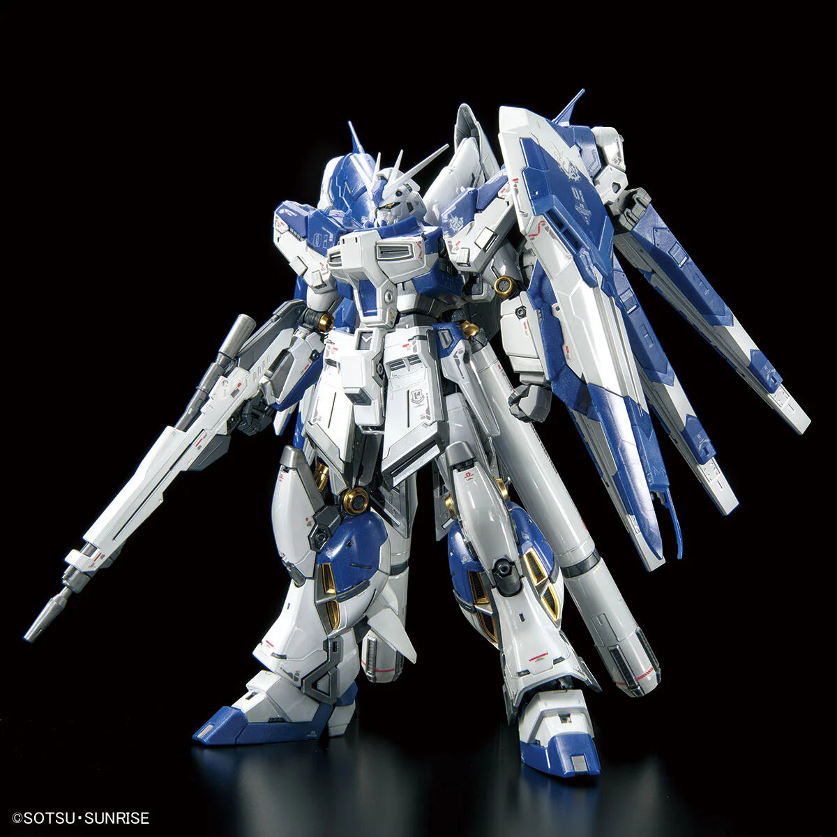 [G-BASE LIMITED] RG 1/144 THE GUNDAM BASE LIMITED Hi-Nu GUNDAM [TITANIUM FINISH]