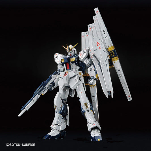 [G-BASE LIMITED] RG 1/144 THE GUNDAM BASE LIMITED NU GUNDAM[TITANIUM FINISH]