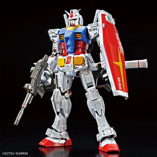 [G-BASE LIMITED] MG 1/100 THE GUNDAM BASE LIMITED RX-78-2 GUNDAM Ver.3.0 [TITANIUM FINISH]