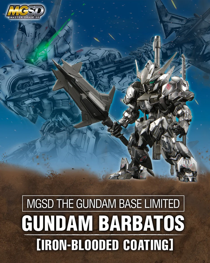 Limited MG SD Gundam Barbatos Iron-Blooded Coating | Hobbyco - Est