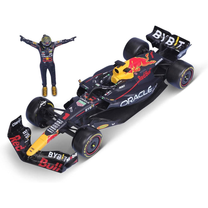 1/24 2023 F1 Red Bull Racing RB19 #1 with Verstappen Driver Figurine in WB