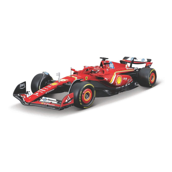 1/24 2024 F1 Ferrari SF-23 #16 Leclerc Racing Diecast Metal Kit