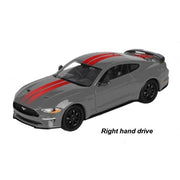 1/24 Matte Grey 2018 Ford Mustang GT Right Hand Drive