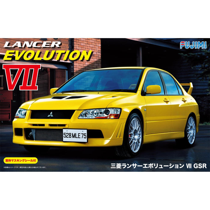 1/24 Mitsubishi Lancer Evolution VII GSR with Window Frame Masking (ID-179)