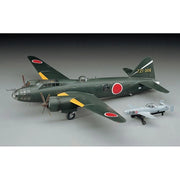 1/72 Mitsubishi G4M2E Type 1 Attack Bomber (Betty) Model 24 Tei w/ MXY7 Ohka Model 11