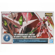 [G-BASE LIMITED] RG 1/144 THE GUNDAM BASE LIMITED 00 QAN[T][TRANS-AM CLEAR]