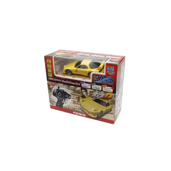 1/28 First Mini-Z Initial D Mazda RX-7 FD3S Yellow