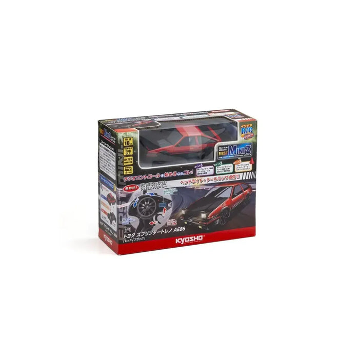 1/28 First Mini-Z Toyota Sprinter Trueno AE86 Red/Black