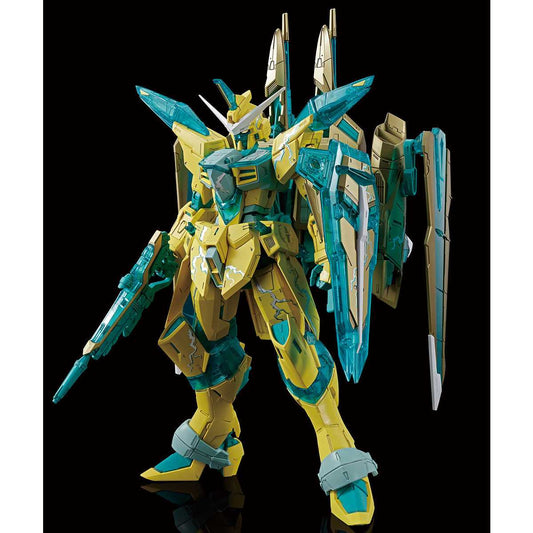 [G-BASE LIMITED] MG 1/100 JUSTICE GUNDAM [CROSS CONTRAST COLORS / CLEAR GREEN]