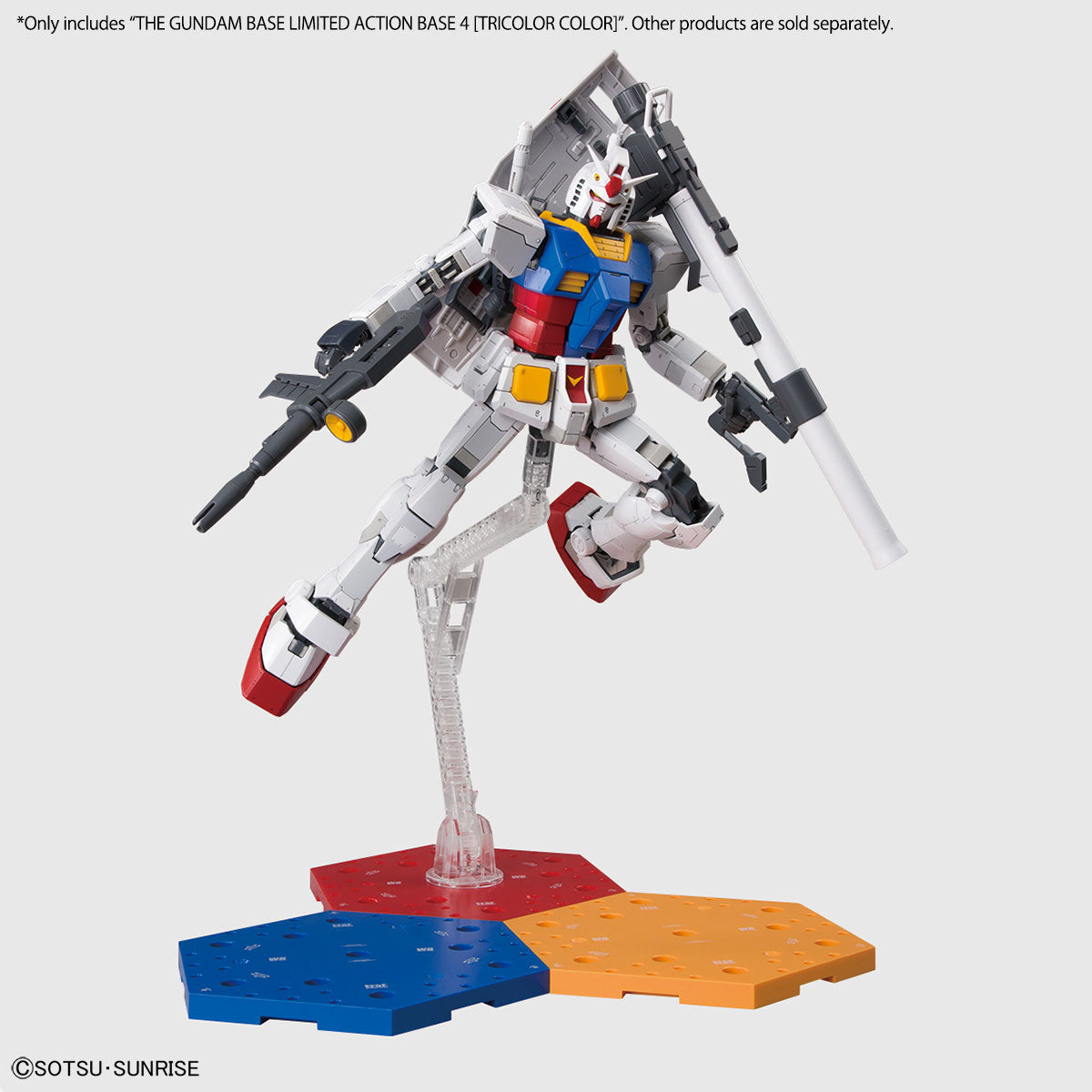 [G-BASE LIMITED] THE GUNDAM BASE LIMITED ACTION BASE 4 [TRICOLOR COLOR]
