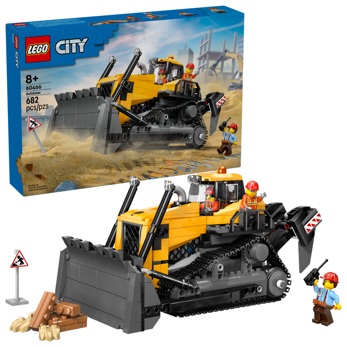 CITY - Yellow Bulldozer